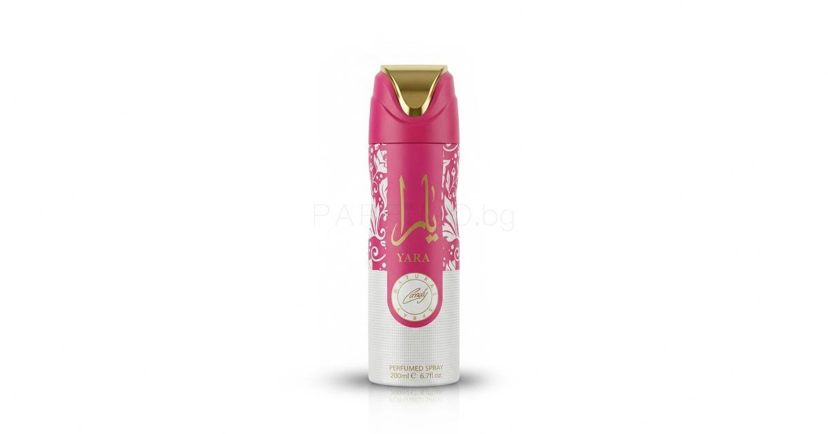 Yara Candy Deo, Lattafa, дамски парфюмен дезодорант EDP, 200 ml